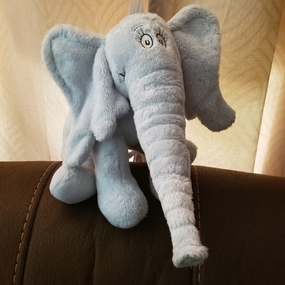 Dr Suess Horton Stuffed Animal - Picture 2 of 5